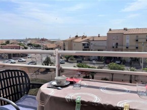 Appartement 2 pièces climatisé avec balcons, proche plage et commerces, Port-la-Nouvelle - FR-1-229C-83